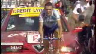 Tour de France 2002 victoire de Richard Virenque au Ventoux [upl. by Cressler]