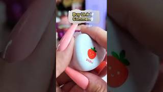 ASMR ‼️￼LIPBALM 🎀✨tips facts hack hacks makeup products creative cute tipsandtricks fyp [upl. by Nayve]