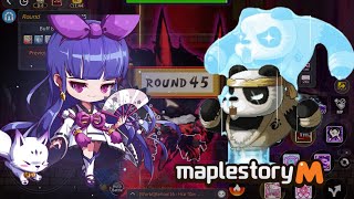 Maplestory M  Mu Lung Dojo floor 145  Kanna POV [upl. by Bowerman444]