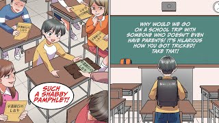 The school trip schedule in my pamphlet was a lie and there was no one in the classroom Manga Dub [upl. by Fiorenza]