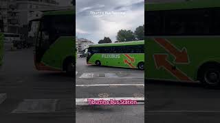 Tiburtina Bus Station Rome Italy 🇮🇹 [upl. by Fakieh]