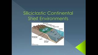 Siliciclastic Continential Shelf Enviorments [upl. by Armil]