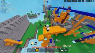 罗布乐思游戏玩法 Roblox Bedwars 30v30 Gameplay Footage cut [upl. by Jacob282]