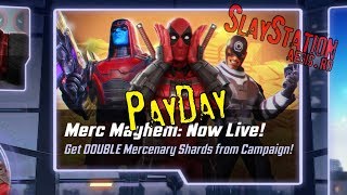 MSF Mercenary Lieutenant Nexus 63 Merc Mayhem amp Payday Events [upl. by Neillij456]