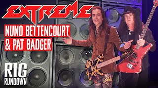 Extremes Nuno Bettencourt amp Pat Badger Rig Rundown Guitar amp Bass Gear Tour [upl. by Iran]