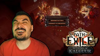 CANT STOP DYING ARE MOBS OP Path of Exile Settlers of Kalguur SSF 325 P2 [upl. by Niras]