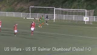 R3 Poule E  US Villars US St Galmier Chamboeuf [upl. by Ilarrold]