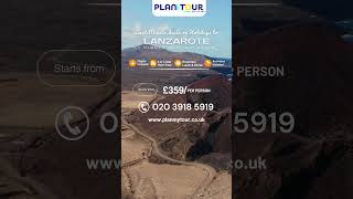 LastMinute Deals on Holiday Packages to the Lanzaroteplanmytourofficial [upl. by Selim320]