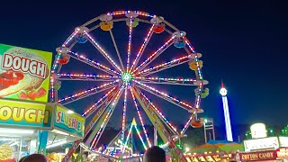 Barnstable County Fair 2023 Vlog  Fun fair food and rides  Petting Farm Animals  Foghat Concert [upl. by Onileva]