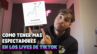 Como tener MAS ESPECTADORES en TIKTOK LIVE 2024 🚀 [upl. by Shurwood]