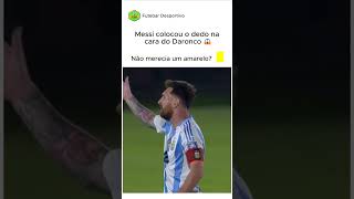 MESSI X DARONCO  COLOCOU O DEDO NA CARA DELE 😱 [upl. by Tugman]