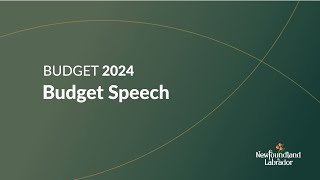 Budget Speech [upl. by Jahdol]