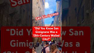 “San Gimignano Tuscany’s Medieval Walled City” [upl. by Devehcoy]