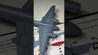 🦟 De Havilland Mosquito PRXVI Airfix 172 Flat PRU Blue applayed [upl. by Publea286]