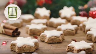 Zimtsterne  Traditionelles Gebäck zur Weihnachtszeit by chefkochde [upl. by Ennaeirb]