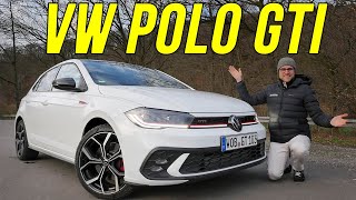 2022 VW Polo GTI facelift driving REVIEW  now even quicker [upl. by Ettenotna]