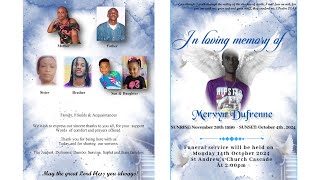 In Loving Memory Of Mervyn Dufrenne [upl. by Nine]