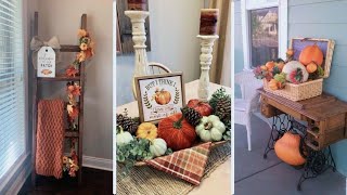 43 Charming Vintage Fall Decor Ideas to Warm Up Your Home [upl. by Bertle]