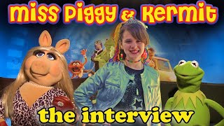 Kermit and Miss Piggy Interview  Singing Mahna Mahna too  Wedding Talk [upl. by Haik]