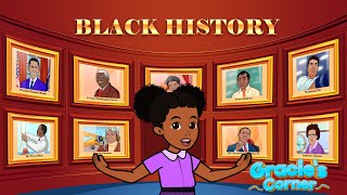 Black History Song  Gracie’s Corner  Nursery Rhymes  Kids Songs [upl. by Matlick]