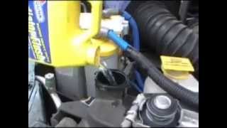 24V Cummins Diesel Thermostat Replacement and Coolant System Flush  By Diesel Bombers [upl. by Bedwell]