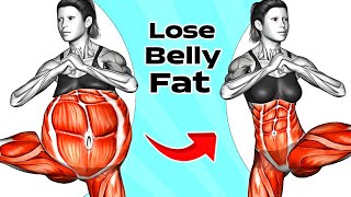 Do These Exercises For 7 Days to Get Rid of Belly and Side Fat [upl. by Marcile285]