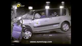 Euro NCAP  Renault Espace  2003  Crash test [upl. by Thalia]