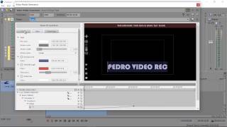 Sony Vegas ProType Titler Tutorial [upl. by Azilem]