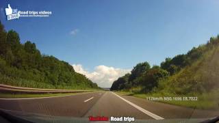 ROAD TRIP from FRANKFURT  MAIN to KLOPPENHEIM Karben  Germany [upl. by Ardiedal]