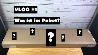 Luftgewehr VLOG  Was ist im Paket Unboxing 1 [upl. by Alleram597]