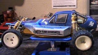 33 Year Old RC Car On The Work Bench  RC10 Vintage Original [upl. by Corley]