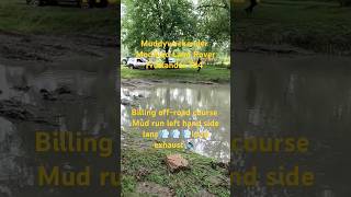 Billing Mud run left hand side lane  modified Land Rover Freelander Td4 loud exhaust [upl. by Catherina]