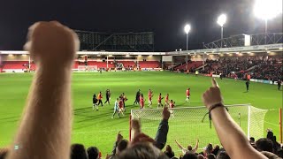 FULL TIME SCENES WALSALL 21 BOLTON  91ST MINUTE LIMBS AS JELLIS’S STRIKES US INTO ROUND 2 [upl. by Leizar]