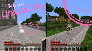 Minecraft ♥ UnicaCity ♥ Das ERSTE Mal auf UNICACITY Tutorial 12 [upl. by Atikin547]