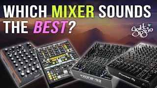 DJ Mixer Shootout 2  Pioneer V10 Xone 92 Rane MP2015 Behringer DDM4000 [upl. by Valentine]