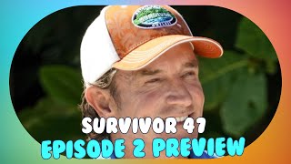 Survivor 47 Episode 2 Preview Andys Toxic Label and Trust Issues in Fiji [upl. by Eenyaj]