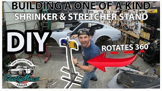 DIY360 Degree Metal Shrinker amp Stretcher Stand  FIRST IVE SEEN [upl. by Richma]