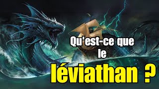 Leviathan la créature primordial des abysses expliqué Mythologie Biblique [upl. by Ennalorac424]