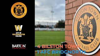 BilstonTownFC 4  1 AFC Bridgnorth [upl. by Sansone972]