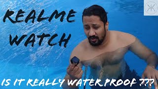 Realme Watch  Water Test [upl. by Skantze972]