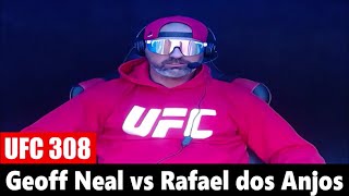 UFC 308 Geoff Neal vs Rafael dos Anjos PREDICTION [upl. by Ellerret]