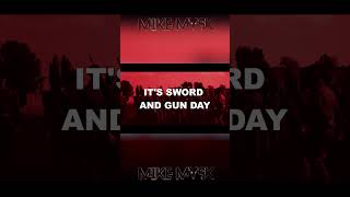 Tomorrow never comes MIKE MVSK amp Colonel Bagshot  Six Day War Lyric Video [upl. by Tore]