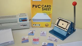 PVC ID Printing Tutorial  How to Print in PVC ID [upl. by Trust]