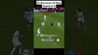 FC Barcelona VS Real Madrid 40 Highlight Angary Moment 🔥😱 football shortvideo livefootball [upl. by Anaela]