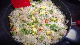 Chicken Fried Rice Restaurant Style Indian Style Homemade Easy Video Tutorial [upl. by Asilem]