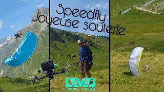 FPV DRONE VS SPEEDFLY  Joyeuse sauterie 2024  Val dIsère [upl. by Yltneb]