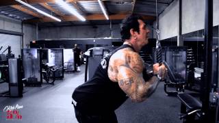 TRI ROPE PUSHDOWNS MY WAY Rich Piana [upl. by Rattan]