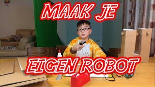 Maak je eigen robot van karton deel 1 [upl. by Corso]