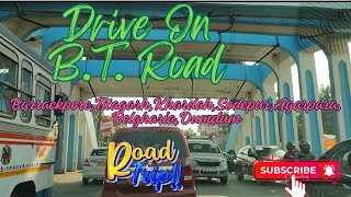 Drive on BT Road  Six LanedTrunk Road [upl. by Lebatsirhc]