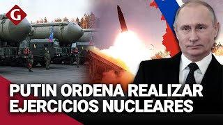 RUSIA realizará MANIOBRAS NUCLEARES ante posible envío de TROPAS de OCCIDENTE a UCRANIA  Gestión [upl. by Annatnas]